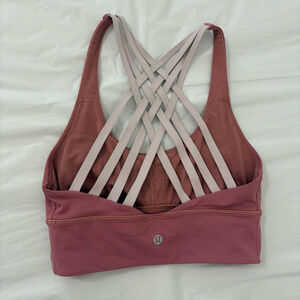 Lululemon | Free To Be Moved Bra A/B Cup | Sz 4 | Quicksand Porcelain Pink | EUC